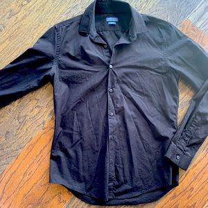 Zara Man black dress shirt